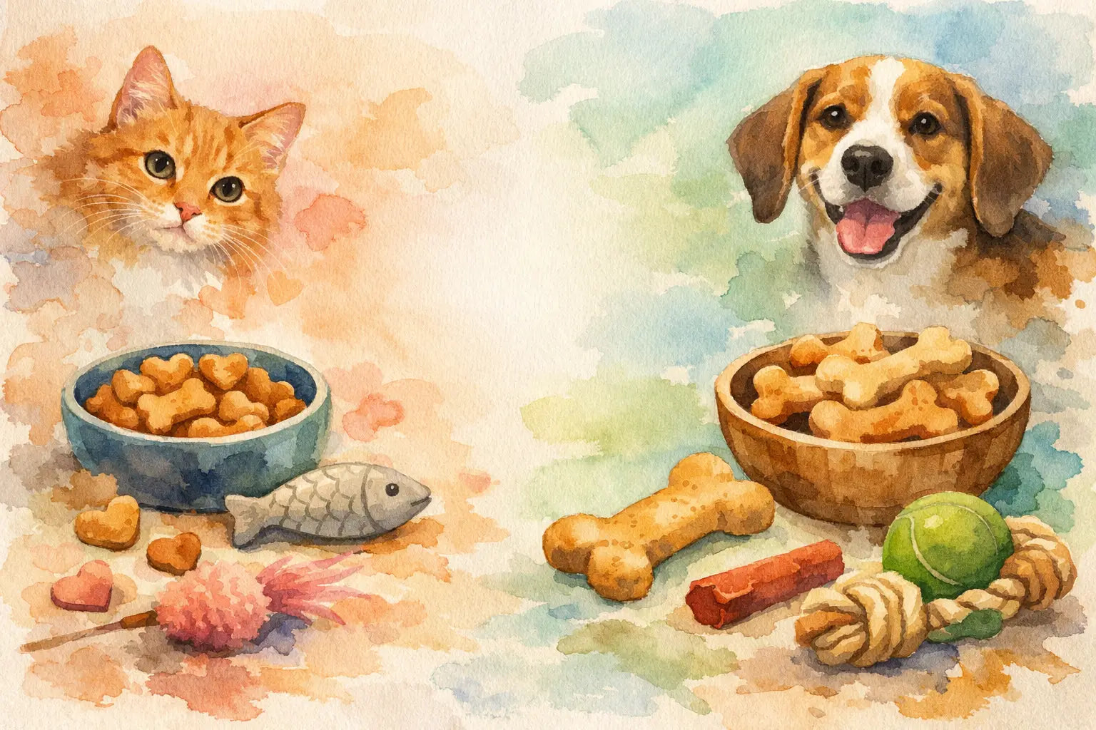 Difference Between Cat and Dog Treats